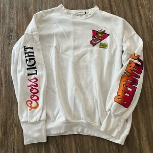 Coors Light Beer Wolf Sweatshirt